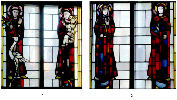St. Andreas - Ausschnitte Fensterzyklus